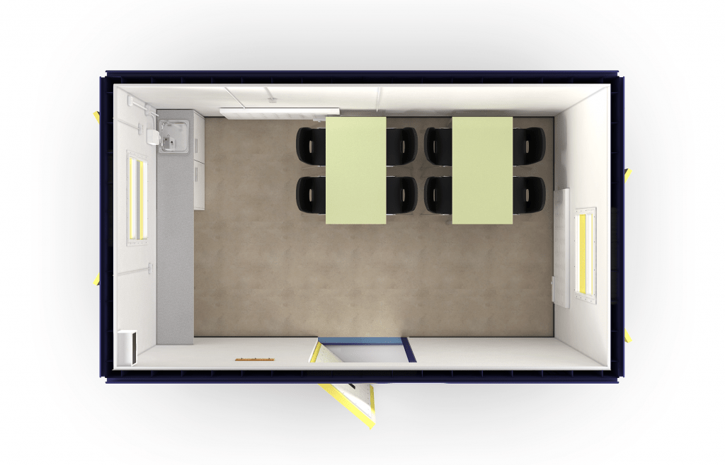 Mobile welfare ground plan