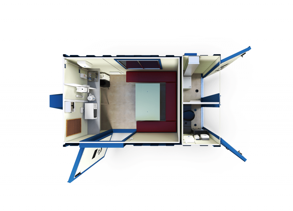 Mobile welfare ground plan