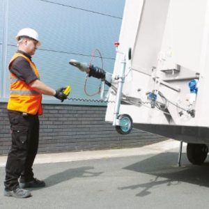 Secure steel container